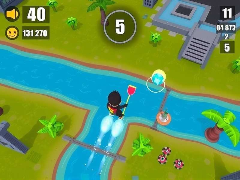Paddle Hero Chandigarh Gameplay Screenshot
